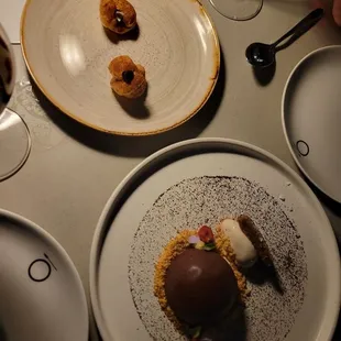 MODERN TIRAMISU and ECLAIRES