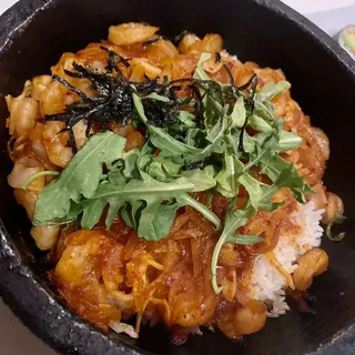 Spicy Calamari Bibimbap