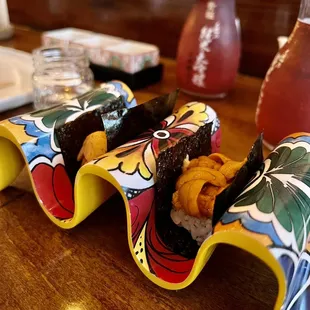 sushi and sashimi, food