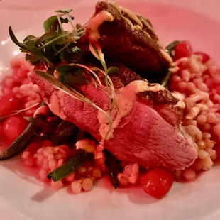 Duck Breast outstanding!