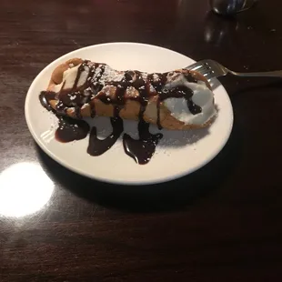 Chocolate Cannoli