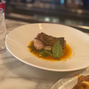 Seared American Red Snapper