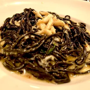 Squid Ink Tagliolini (small portion)