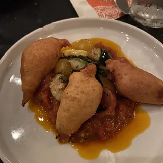 Crispy Squash Blossom