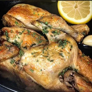 Italian Lemon Garlic Chicken, Availabe Fridays and Saturdays while supplies last
