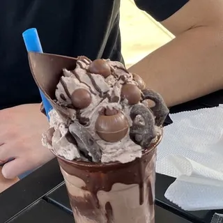 Chocolate All The Way Milkshake