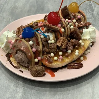 Banana Split Sundae