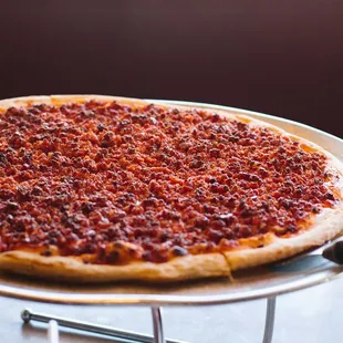 pizza, food