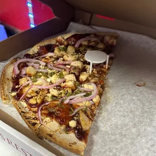 Spicy BBQ Chicken Pizza