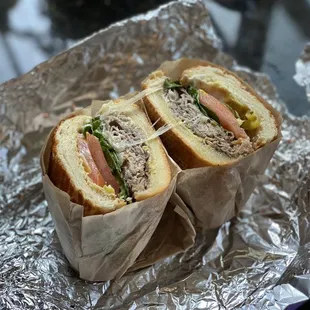 Hot Lamb Sandwich on Dutch Crunch