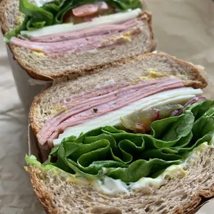 Wheat rolls! (Italian combo) They are super efficient too - sandwich ready in a snap