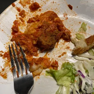 Bad Lasagna Dinner