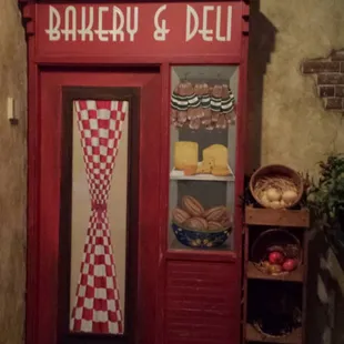 This place has a fun italian feel.