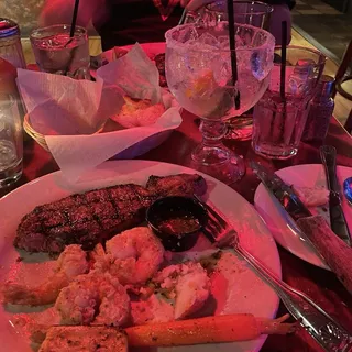 Domenico's Steak & Jumbo Shrimp Combo