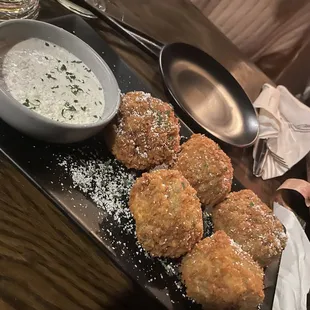 Fried Mushroom caps