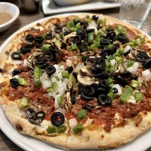 pizza, food
