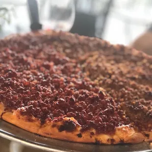 Ground Pepperoni Pizza