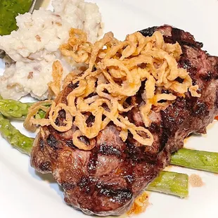 New York Strip with Gremolata