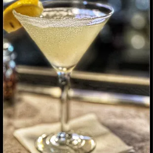 Amazing Lemon Drop martini