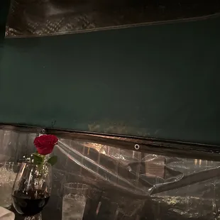 Our view for Valentine&apos;s Day special dinner
