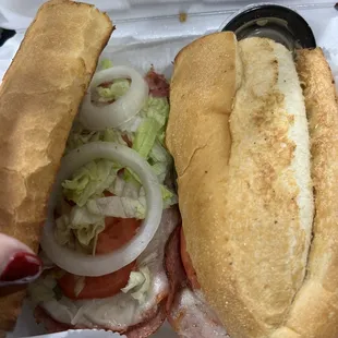 Italian hoagie