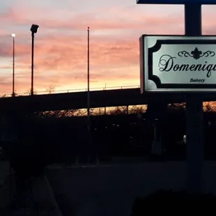 Sunrise at Domenique's