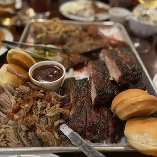 Combo meal to share family style