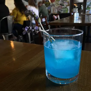 Lavender cocktail