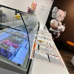 a man standing in front of the counter