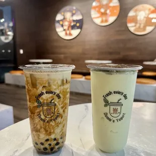 Fleshy Peach Yogurt Slush