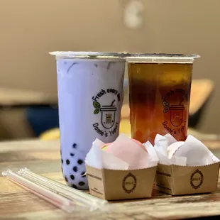 watermelon peach green tea