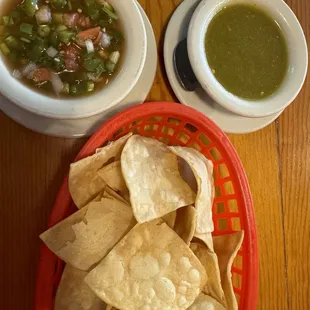 Complimentary Chips and Salsa