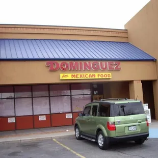 The front of the place