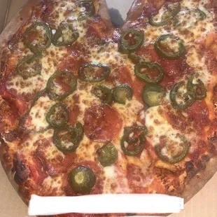 Heart pizza for Valentine&apos;s Day or any special occasion