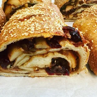 a variety of pastries