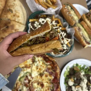 food, pizza