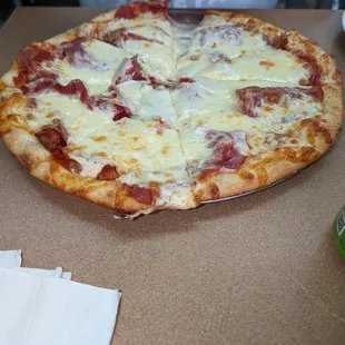 pizza, food