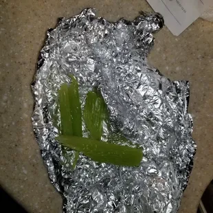 Celery sticks from Dominicks