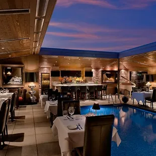 Poolside Dining