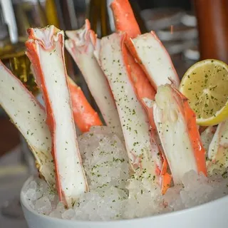 Iced Alaskan King Crab Legs**