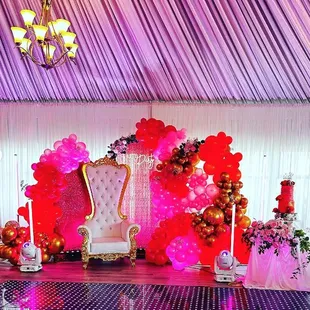 A beautiful 70th birthday celebration at Dominics.