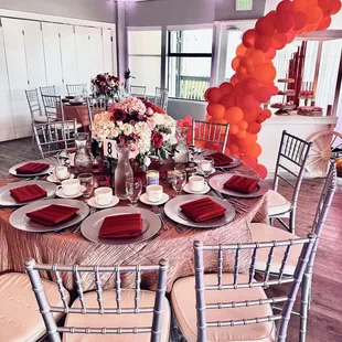 A beautiful 70th birthday celebration at Dominics.