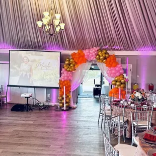 A beautiful 70th birthday celebration at Dominics.