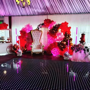 A beautiful 70th birthday celebration at Dominics.