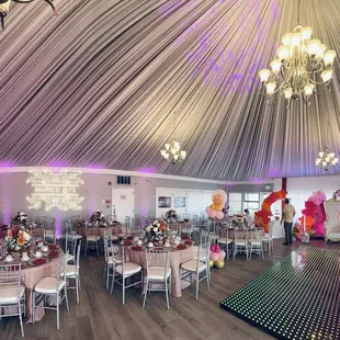 A beautiful 70th birthday celebration at Dominics.