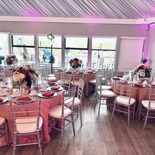 A beautiful 70th birthday celebration at Dominics.