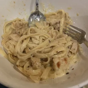 Alfredo with chicken