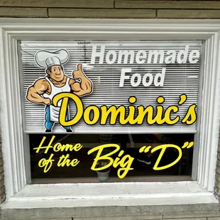 Window near front entrance