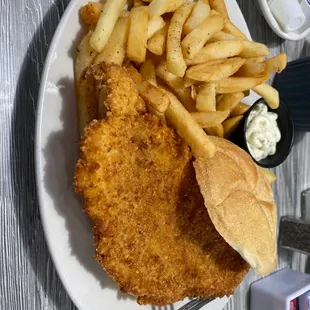 This fish Sammie is huge