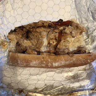 Philly Chicken Cheesesteak Sub